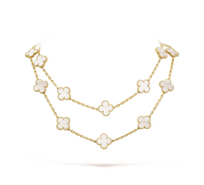 VANCLEEF 20 CLOVER NECKLACE